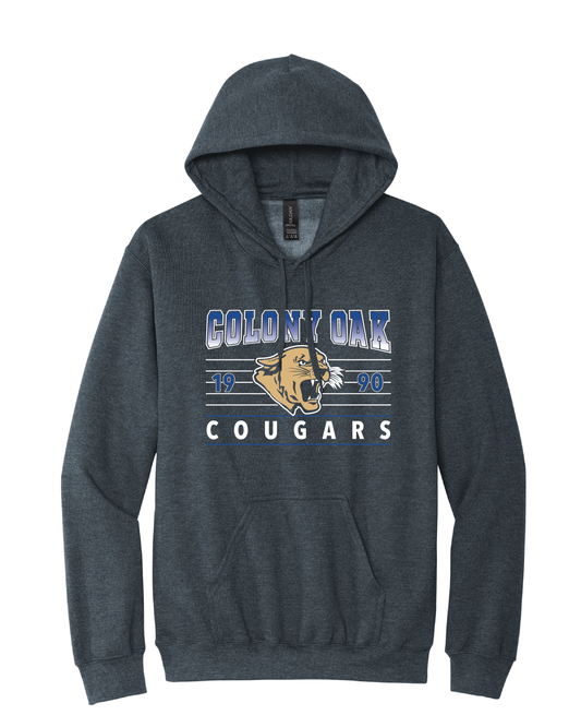 Ombre Cougar Hoodie