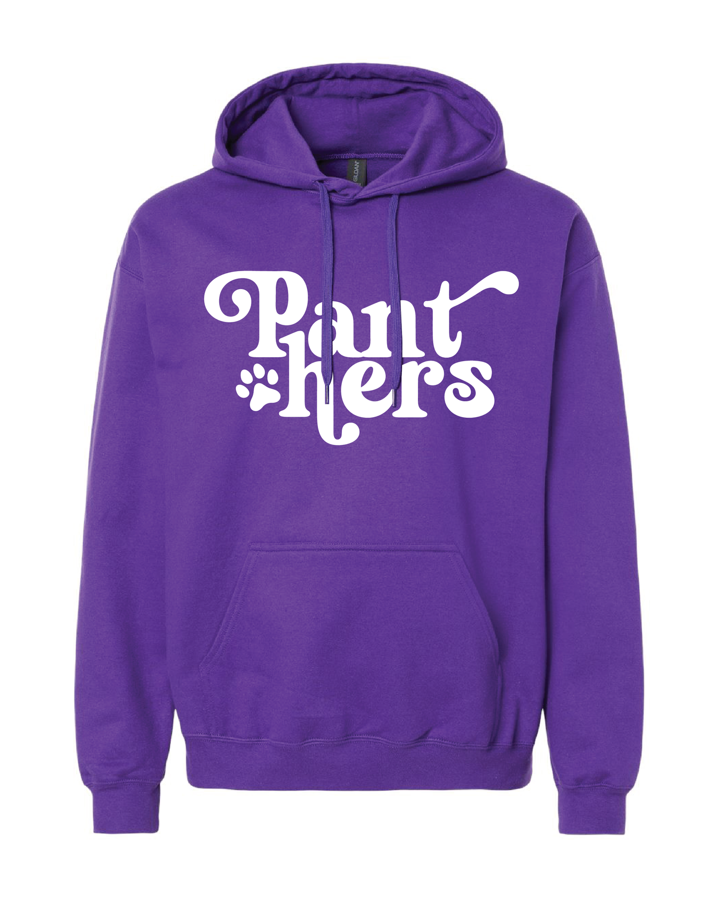 Panther Puff Paint Hoodie