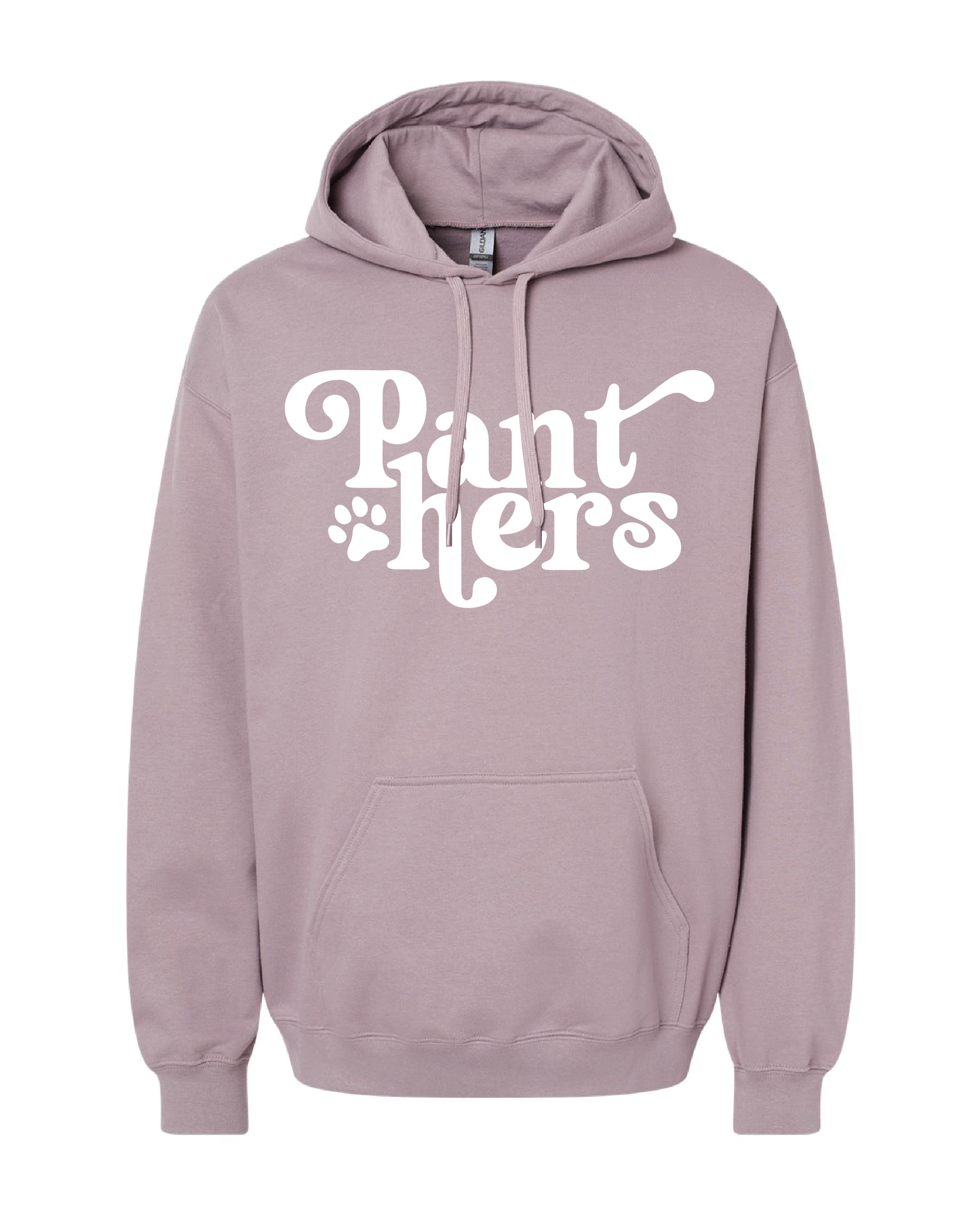 Panther Puff Paint Hoodie