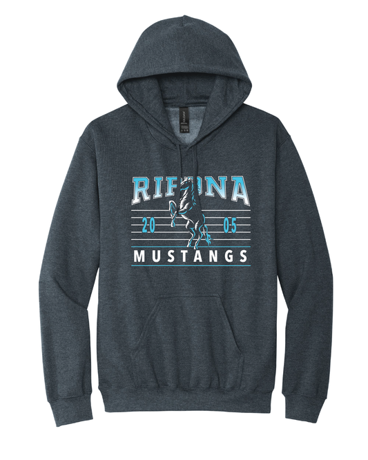Ombre Mustangs Hoodie