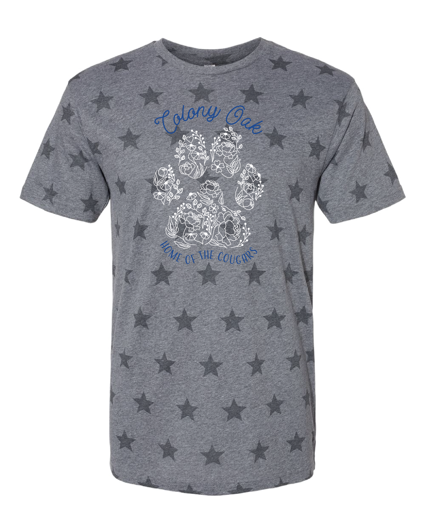 Floral Cougar Tee
