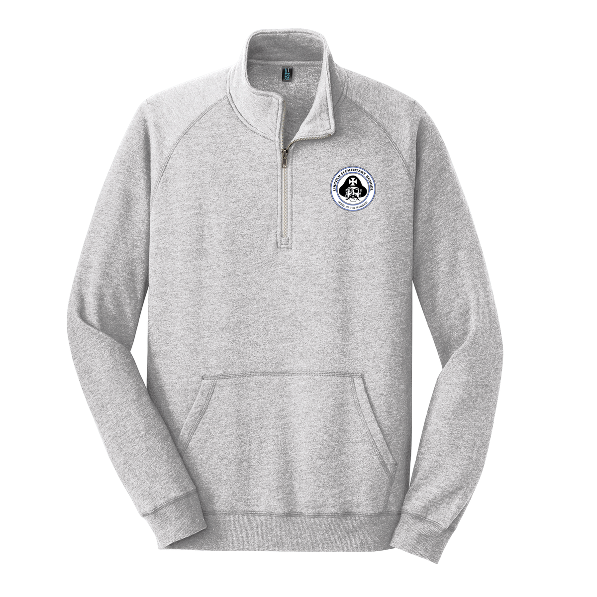 Lincoln Elementary Mens Fleece 1/4 Zip