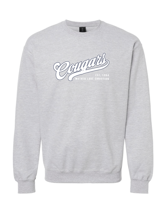 MLCS Vintage Cougar Crewneck Sweatshirt