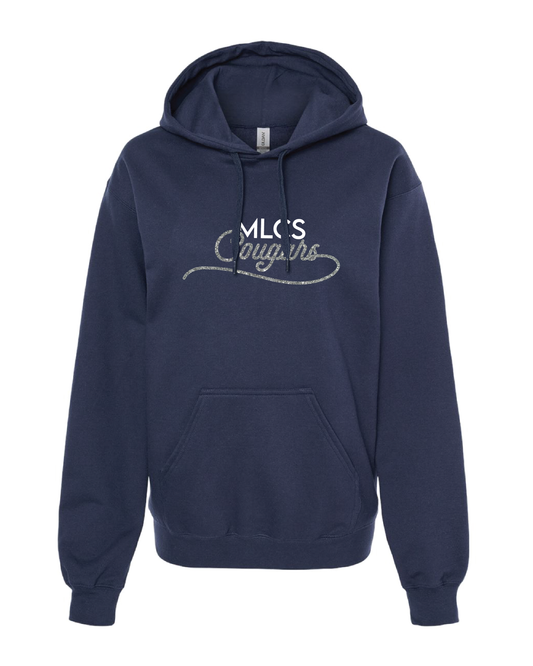 MLCS Glitter Script Hoodie