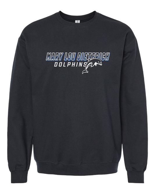 Athletic Dolphins Crewneck