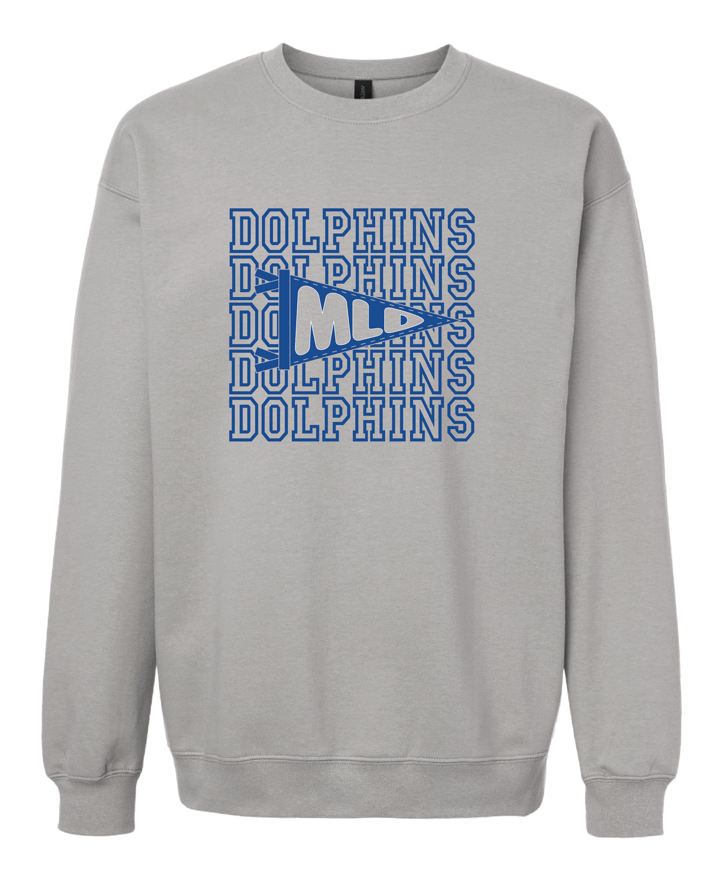 Pennant Dolphins Crewneck