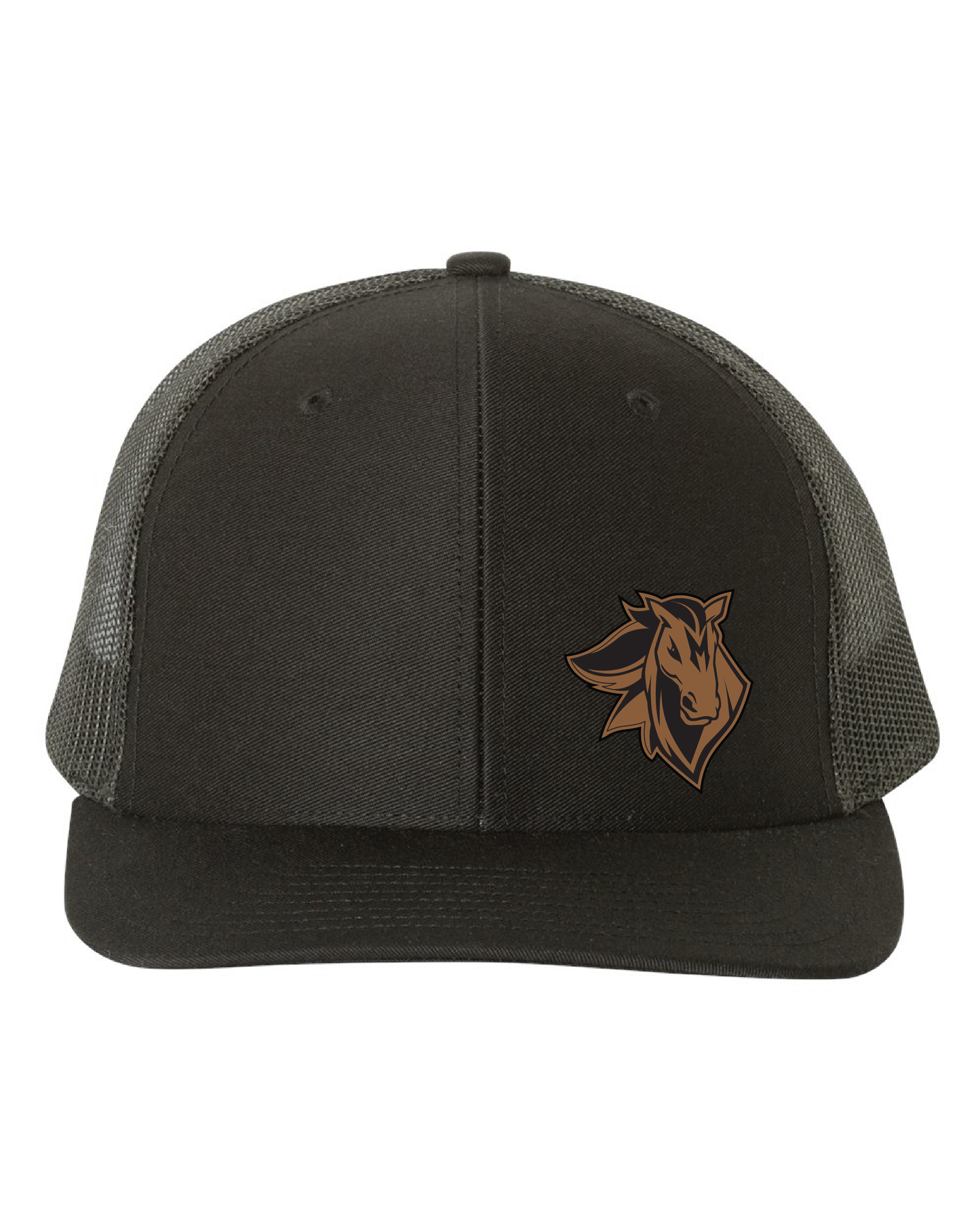Snapback Leather Patch Hat