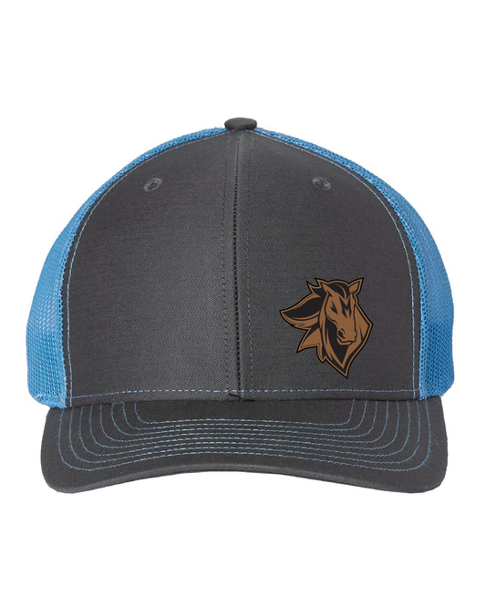 Snapback Leather Patch Hat