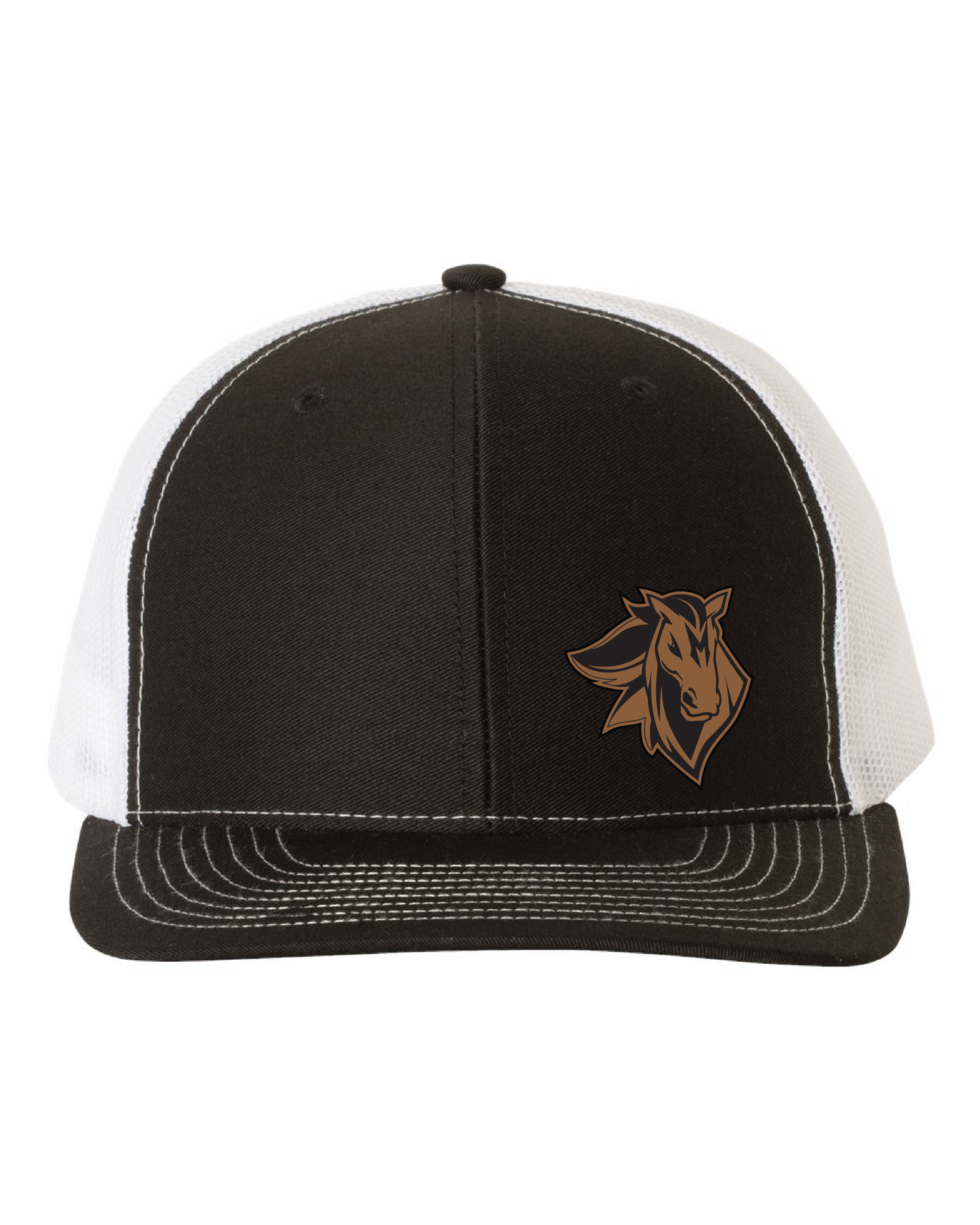 Snapback Leather Patch Hat