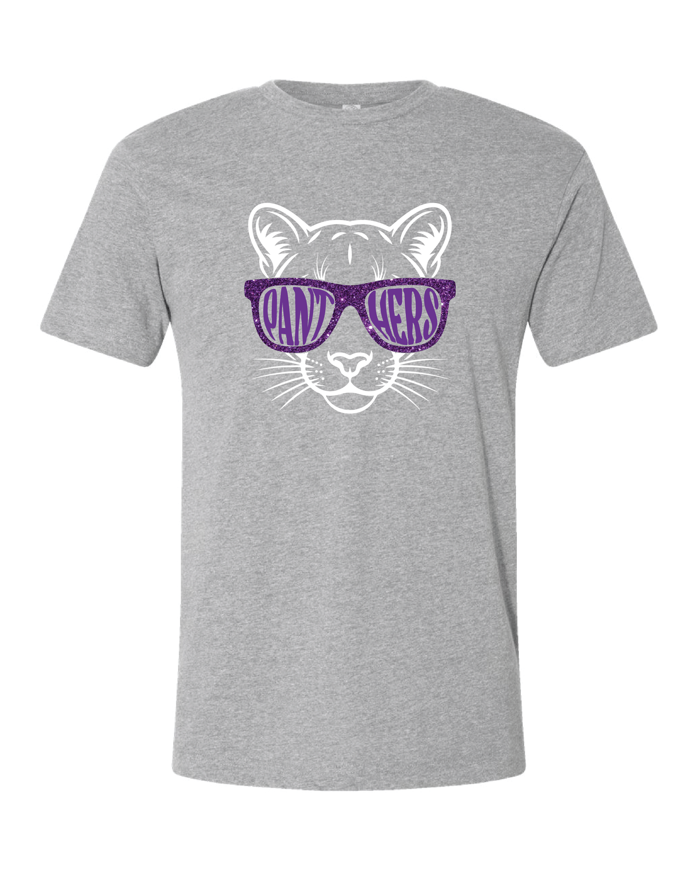 Panther Glitter Glasses Shirt