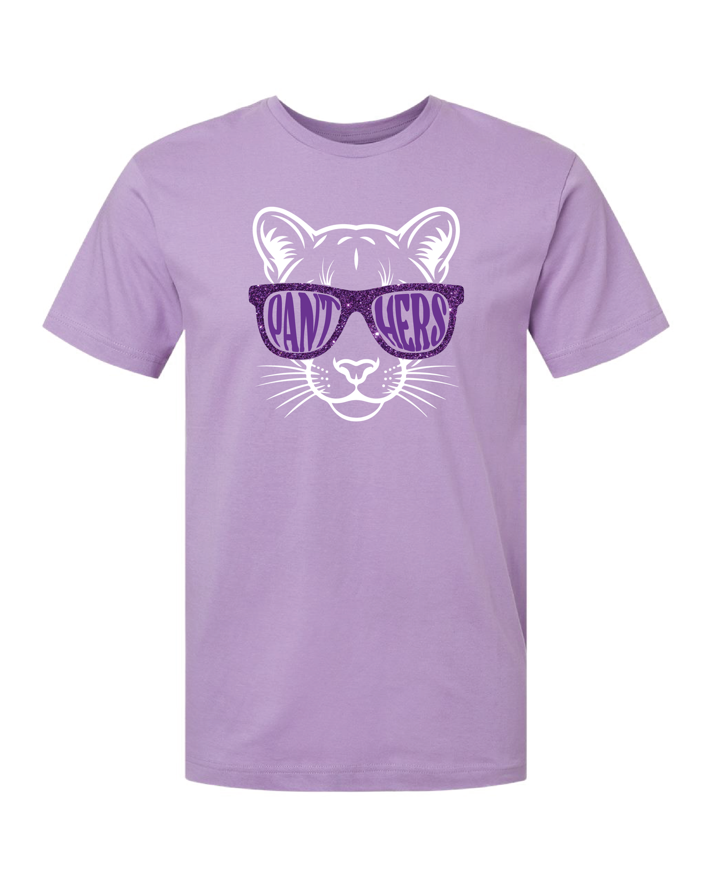 Panther Glitter Glasses Shirt