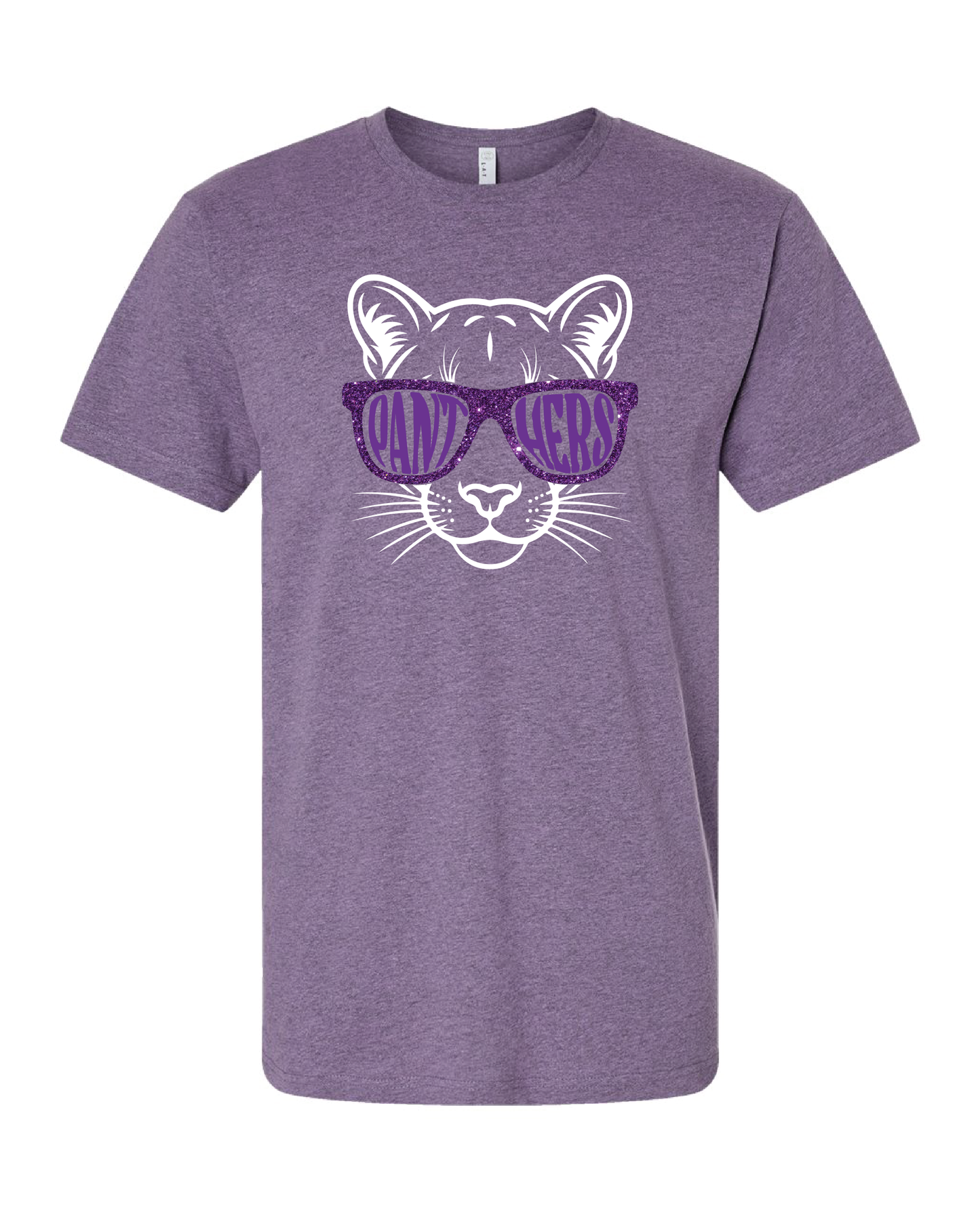 Panther Glitter Glasses Shirt