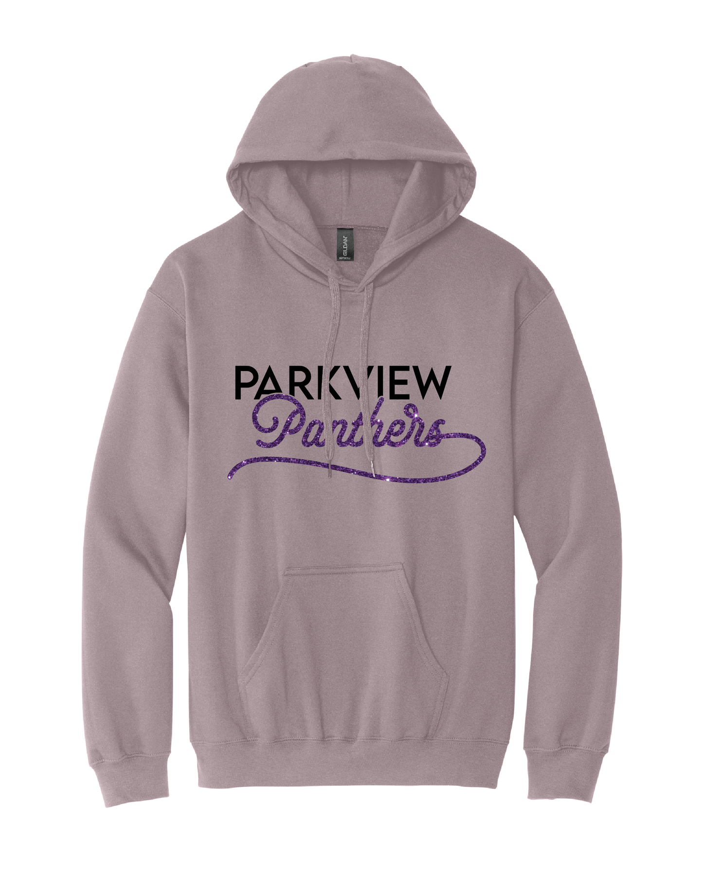 Glitter Script Panthers Hoodie
