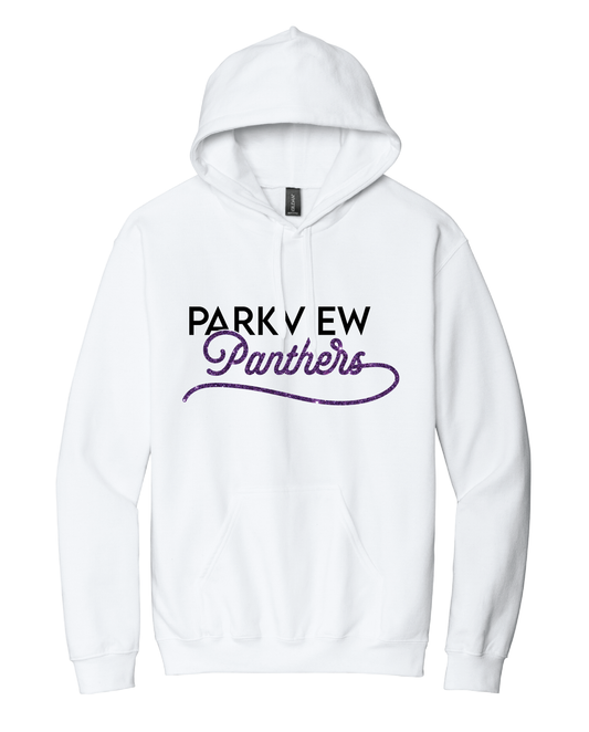 Glitter Script Panthers Hoodie