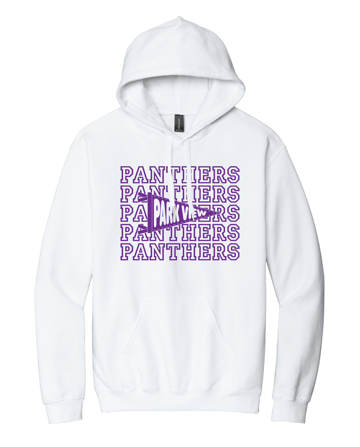 Panther Pennant Flag Hoodie