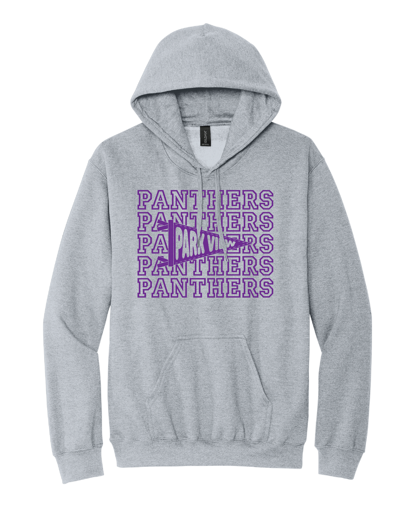 Panther Pennant Flag Hoodie