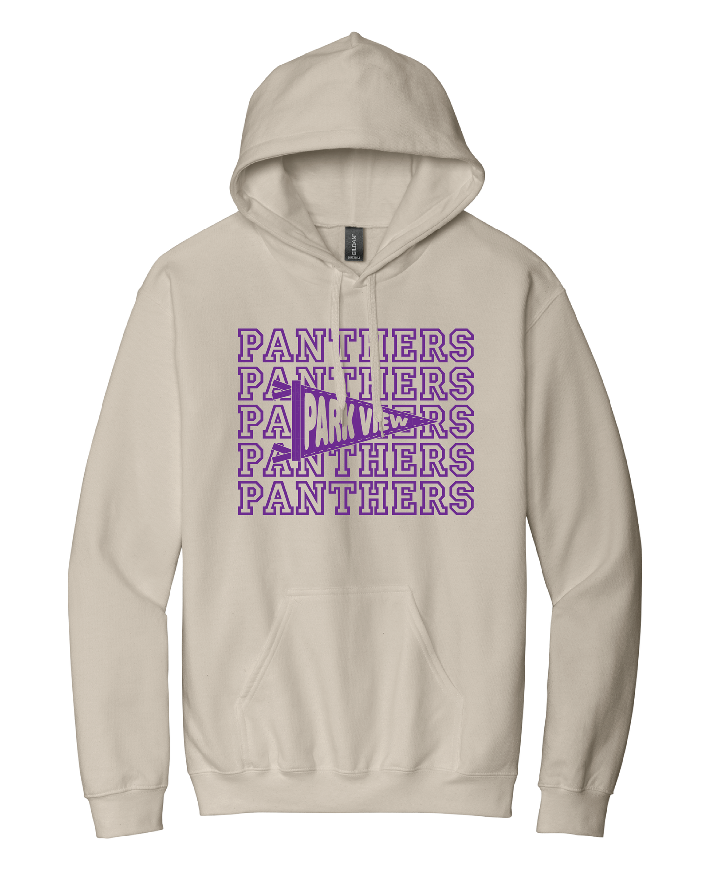 Panther Pennant Flag Hoodie