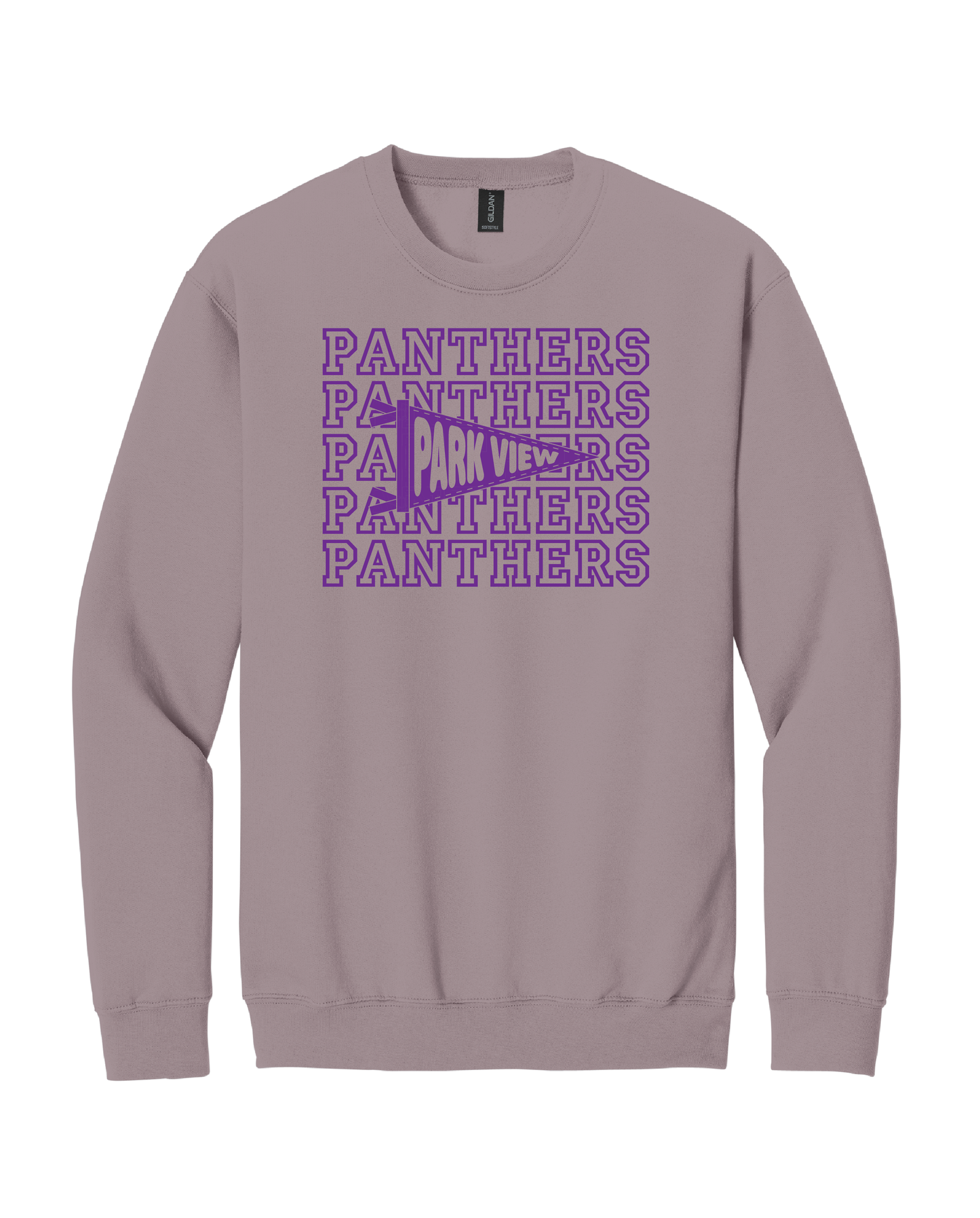 Panther Pennant Flag Crewneck Sweatshirt