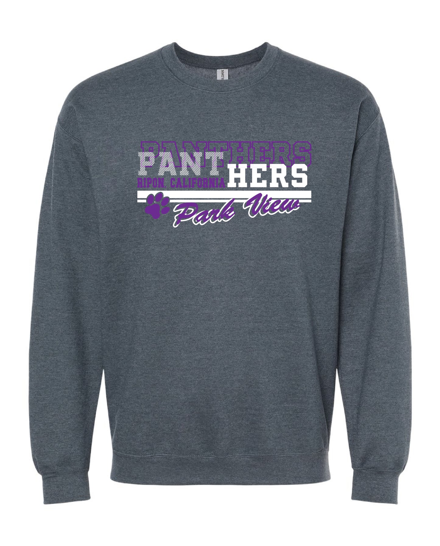 Park View Line Art Crewneck Sweatshirt
