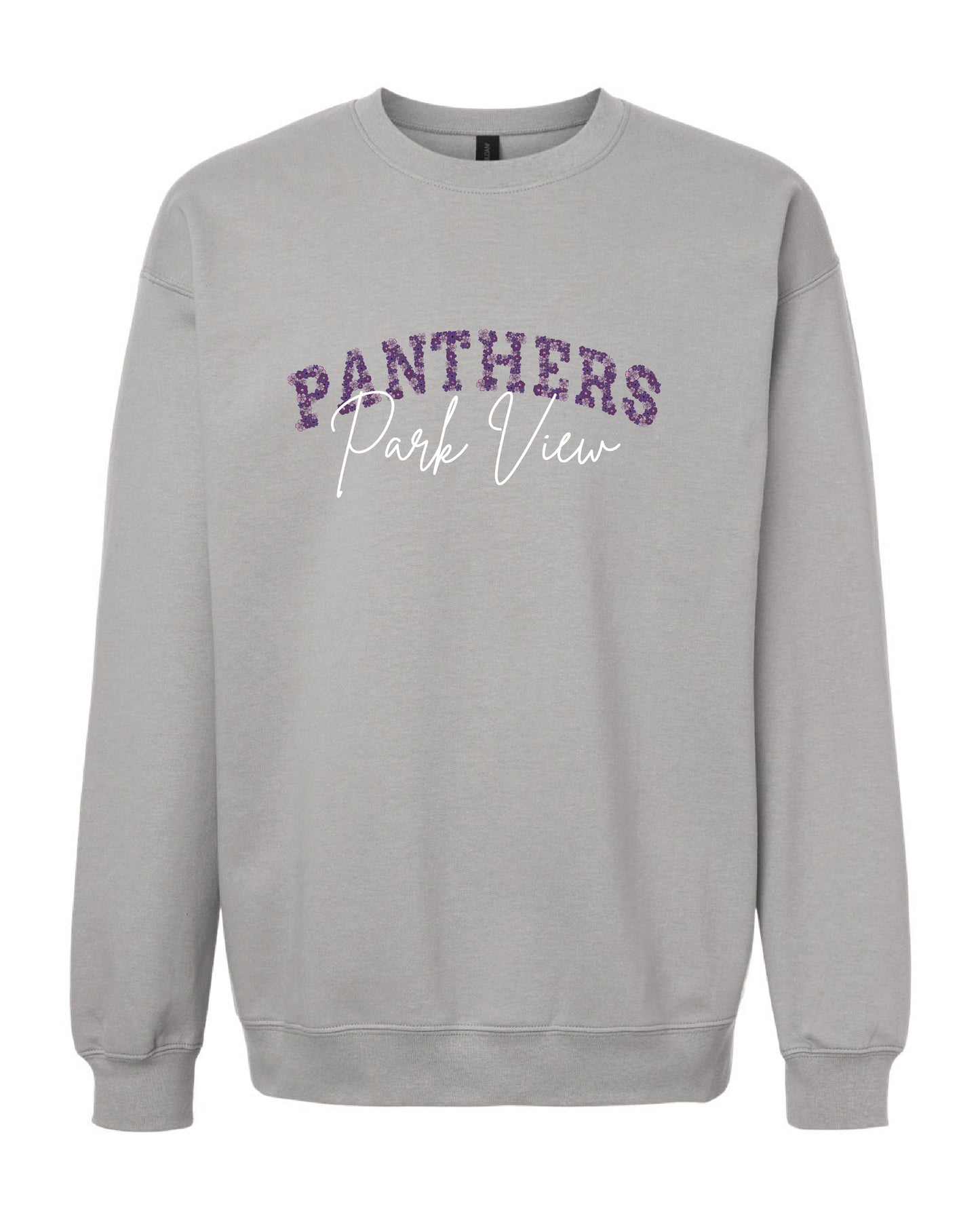 Floral Panthers Crewneck Sweatshirt
