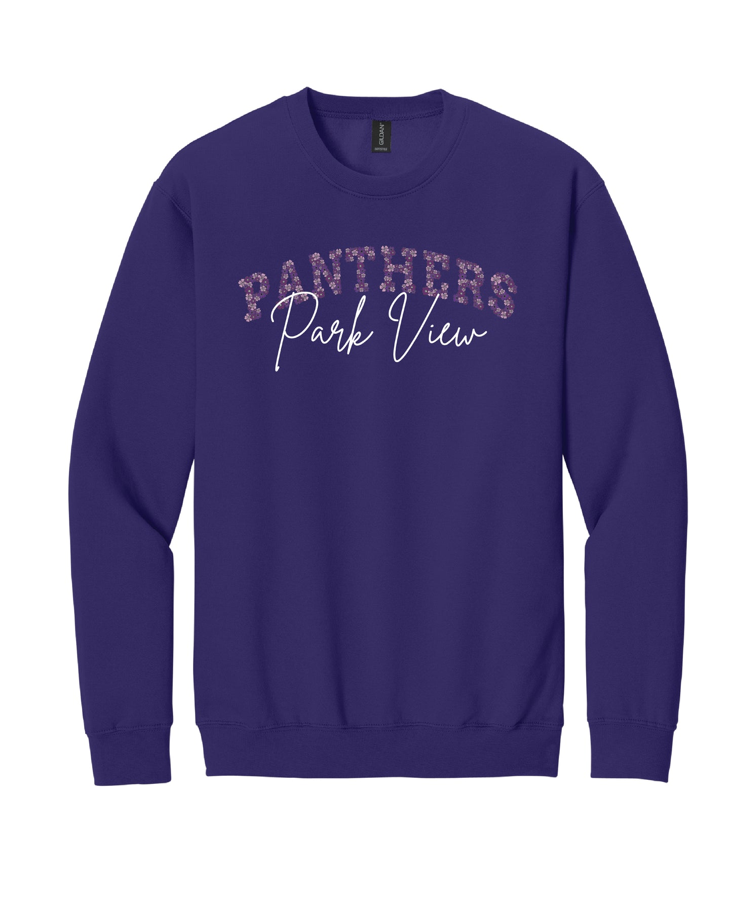 Floral Panthers Crewneck Sweatshirt