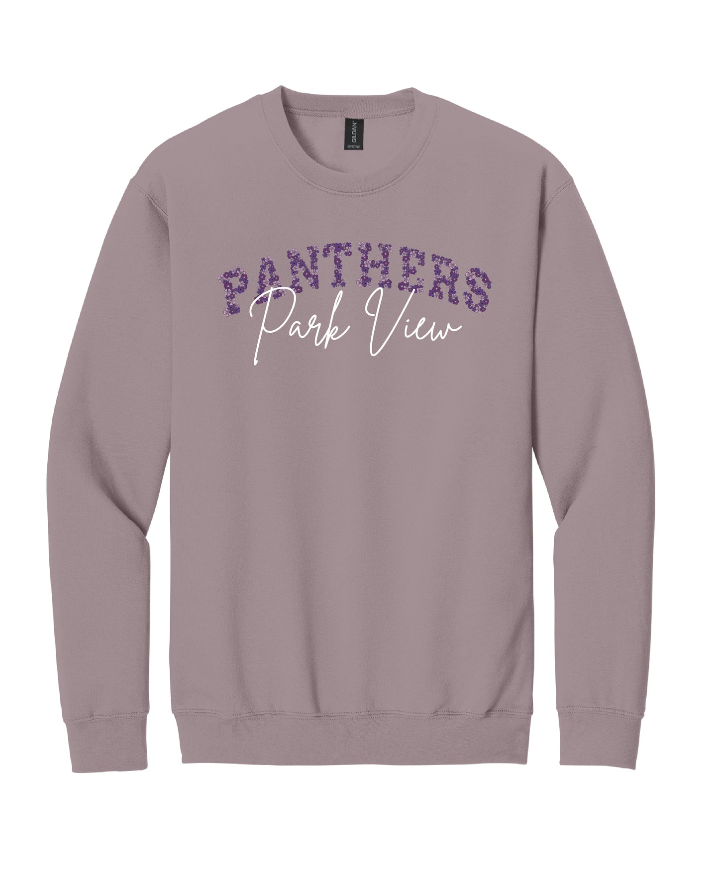 Floral Panthers Crewneck Sweatshirt