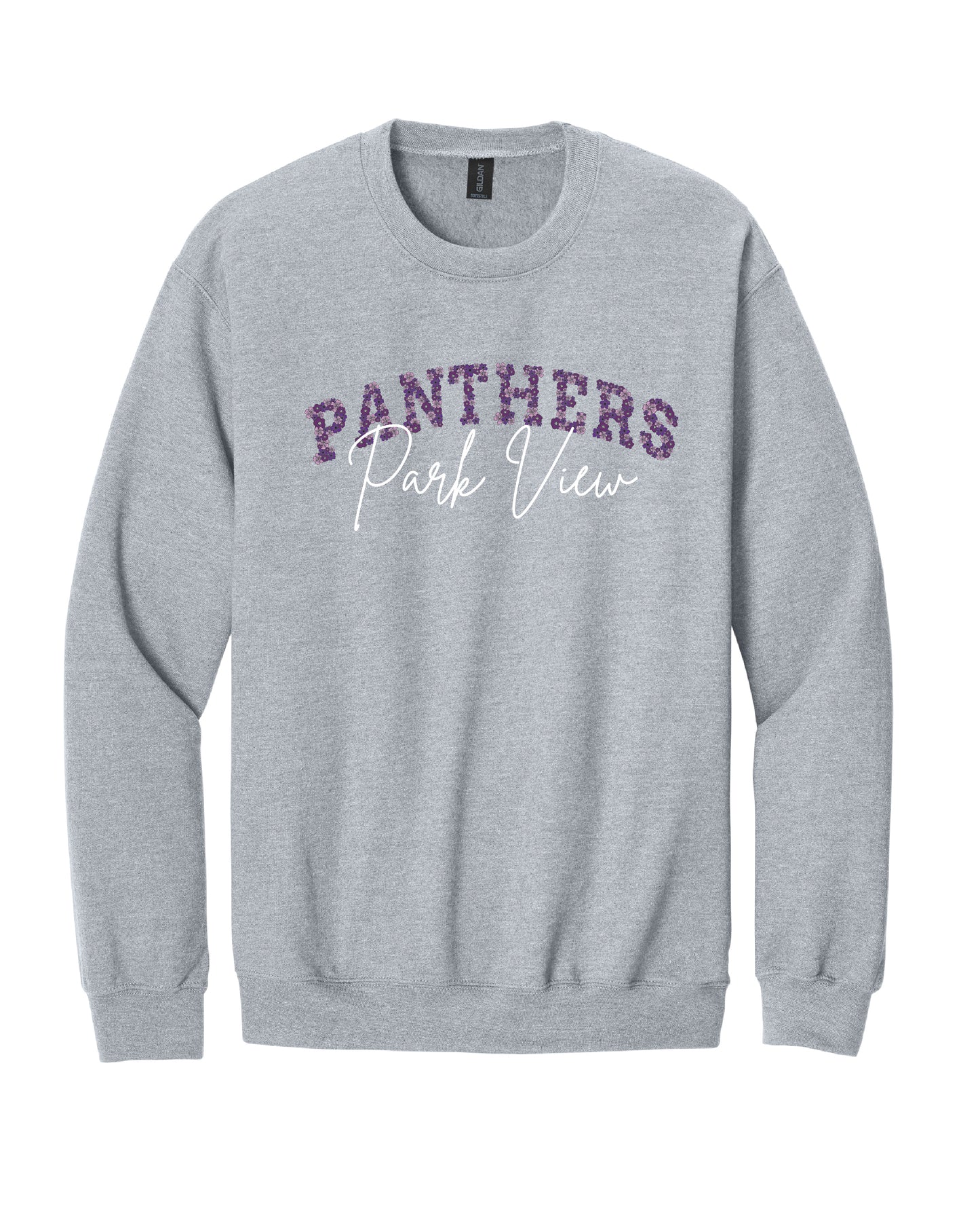 Floral Panthers Crewneck Sweatshirt