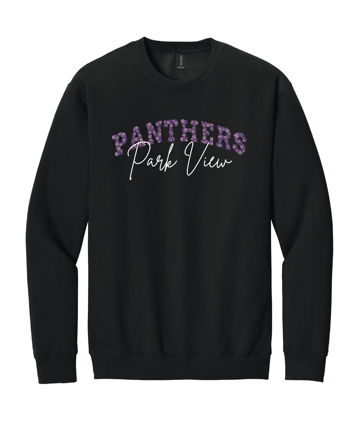 Floral Panthers Crewneck Sweatshirt