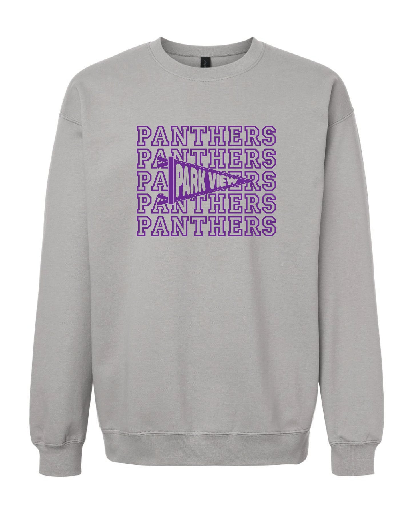 Panther Pennant Flag Crewneck Sweatshirt