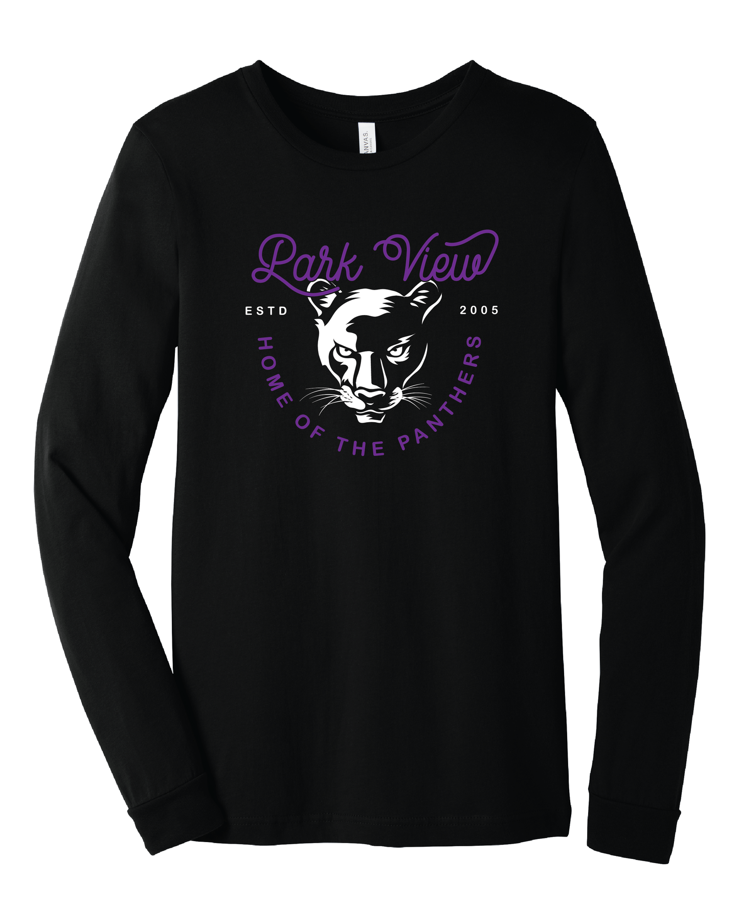 Park View Long Sleeve Tee (choose your logo)