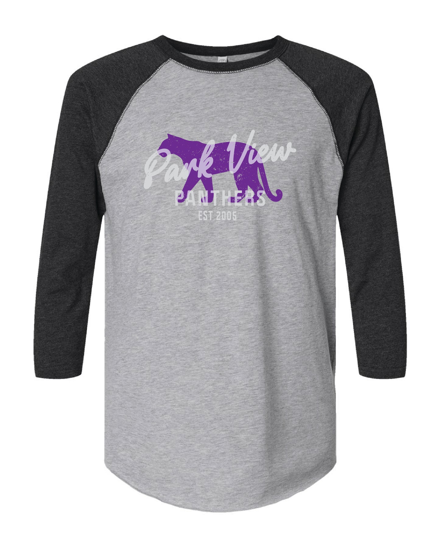 Park View Baseball Style Tee (choose your design!)