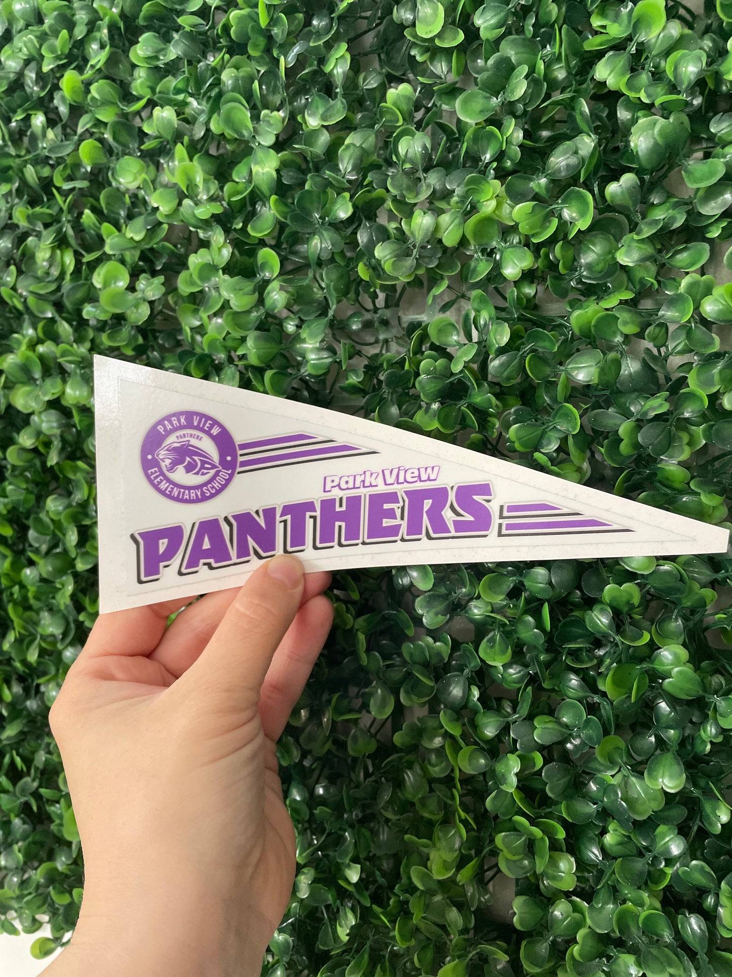 Park View Pennant Flag