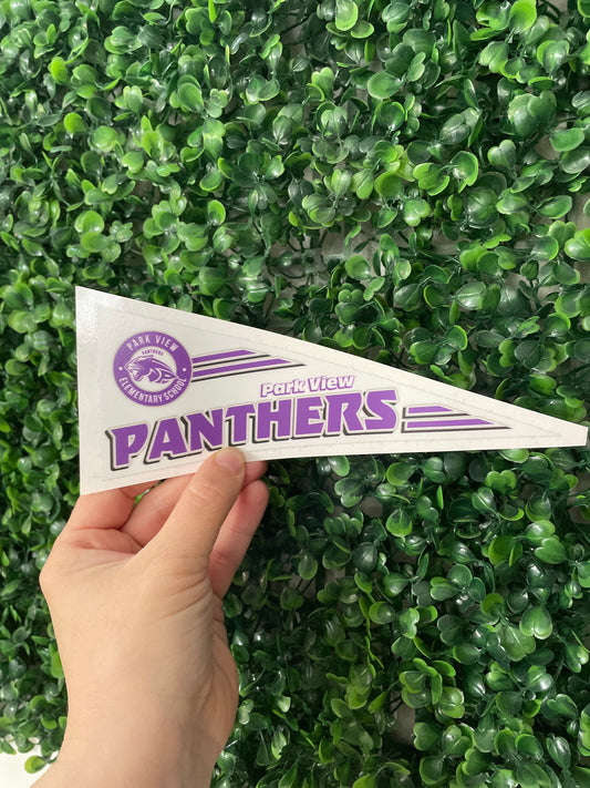 Park View Pennant Flag