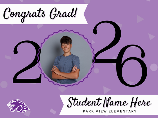 Park View 8th Grade Grad Sign (with picture)