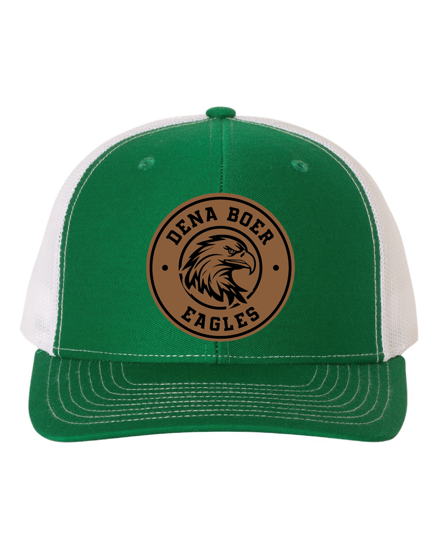 Snapback Leather Patch Hat