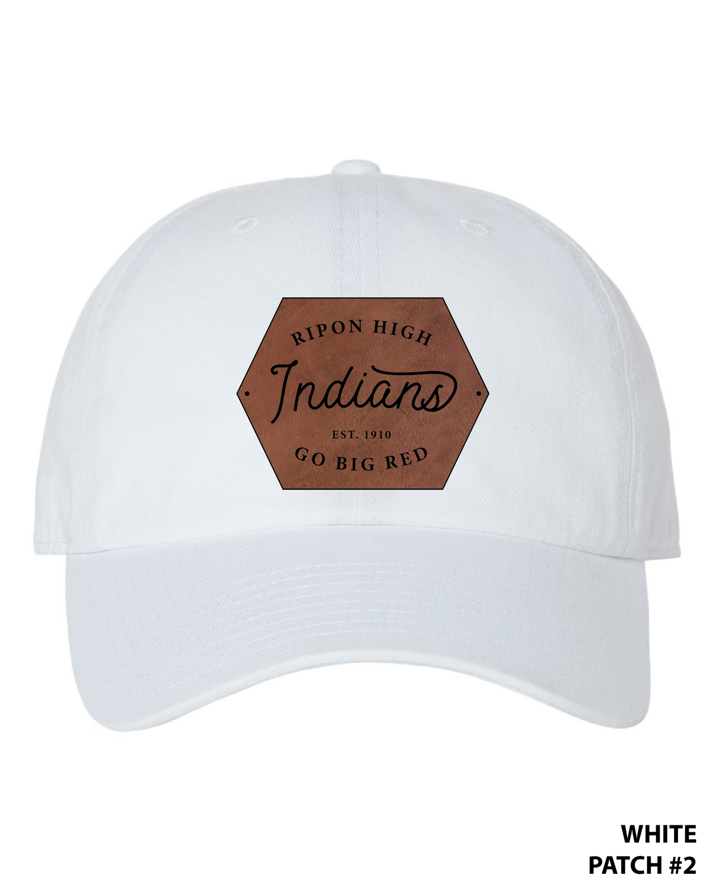 Twill Leather Patch Hat