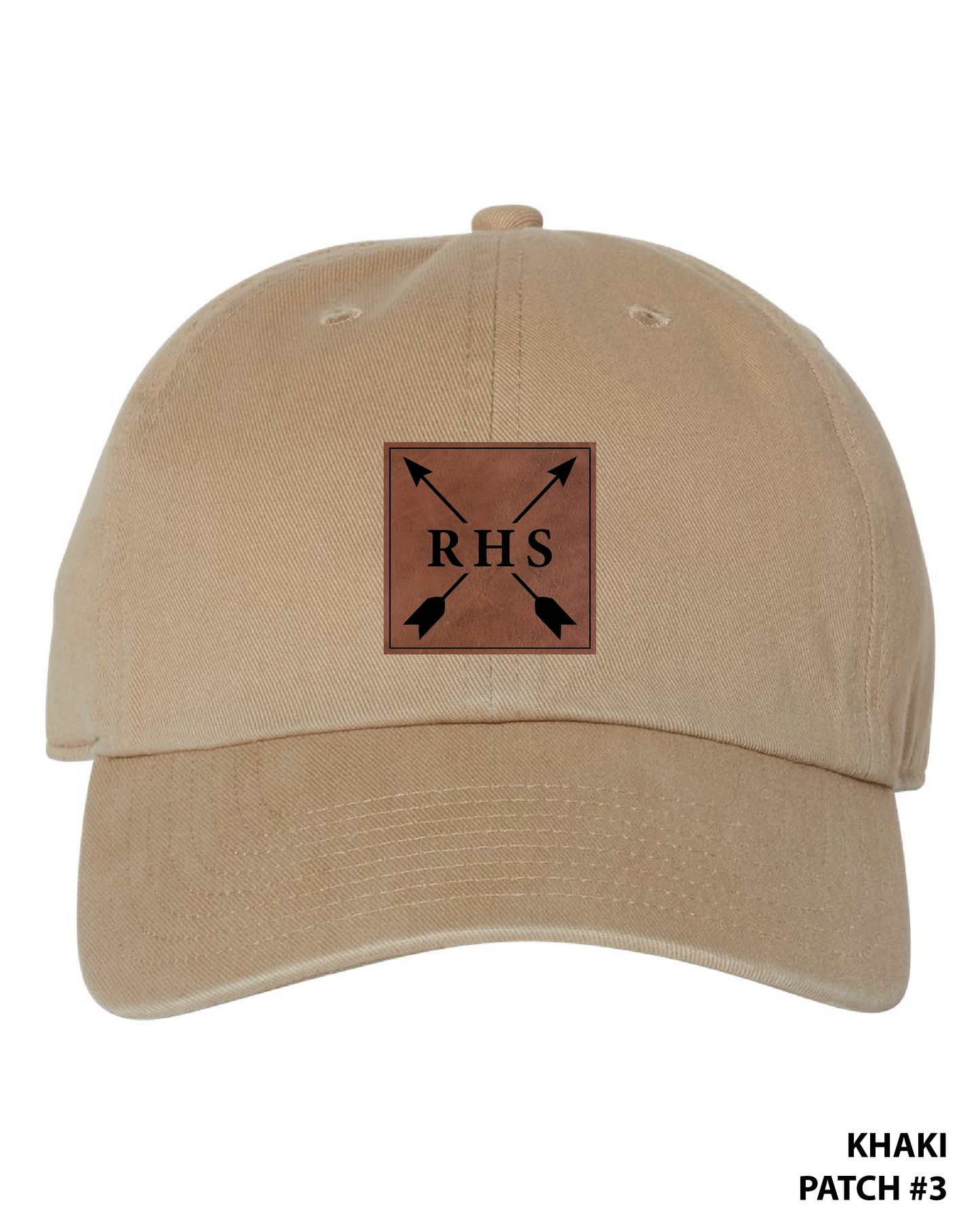 Twill Leather Patch Hat