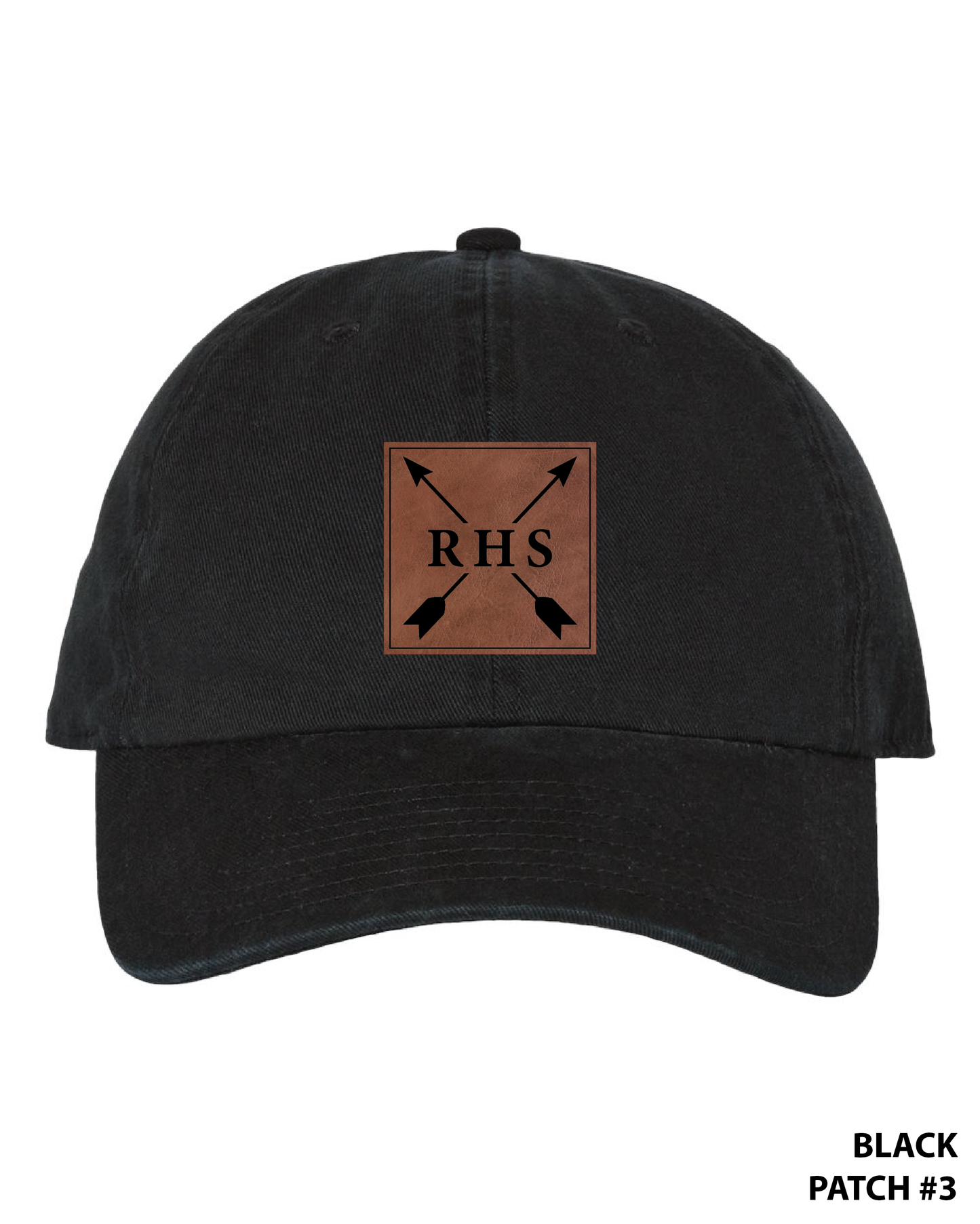 Twill Leather Patch Hat