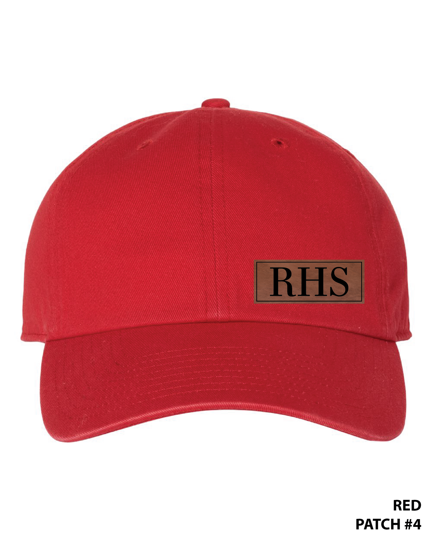 Twill Leather Patch Hat
