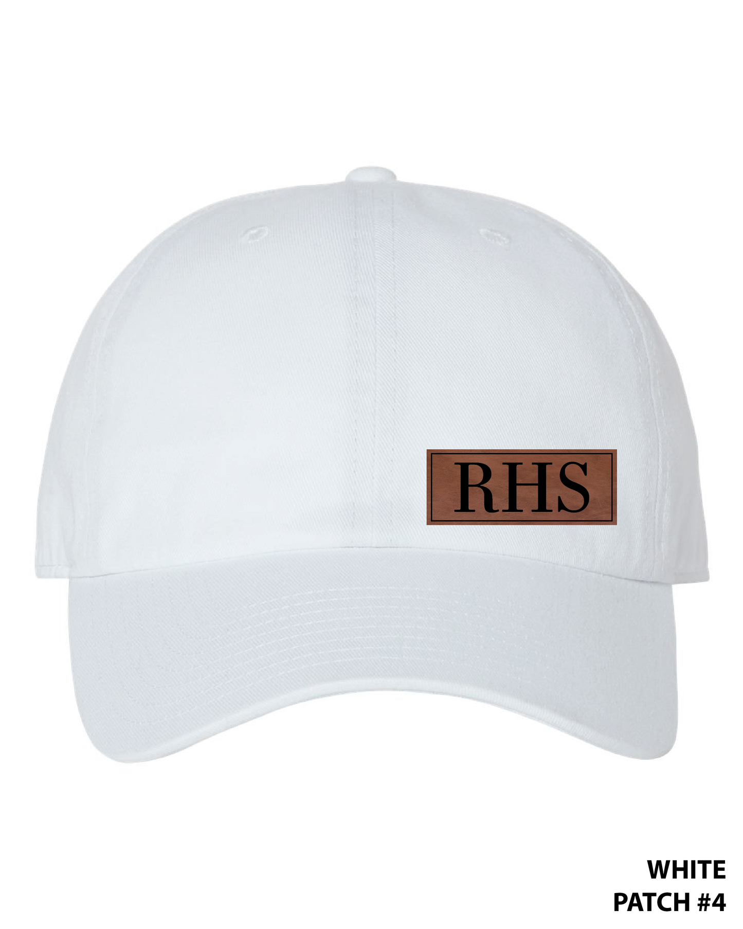 Twill Leather Patch Hat