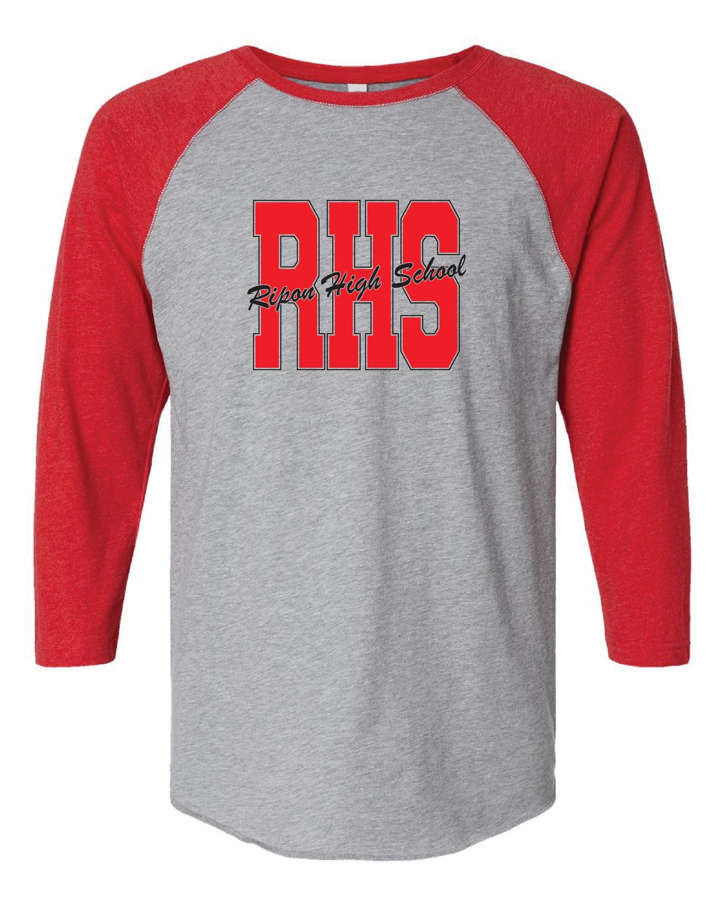 RHS Baseball Style Tee (Choose your design!)