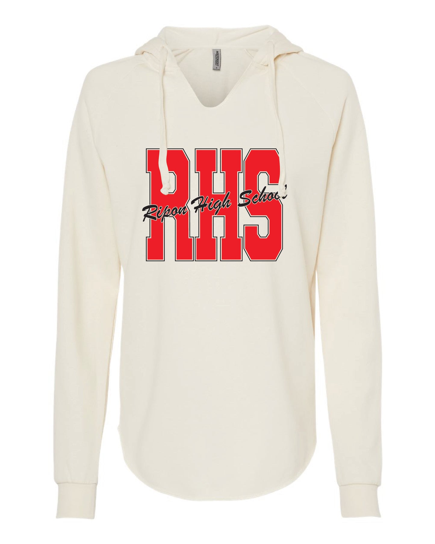Ripon High Women's V Neck Hoodie (Choose your design!)