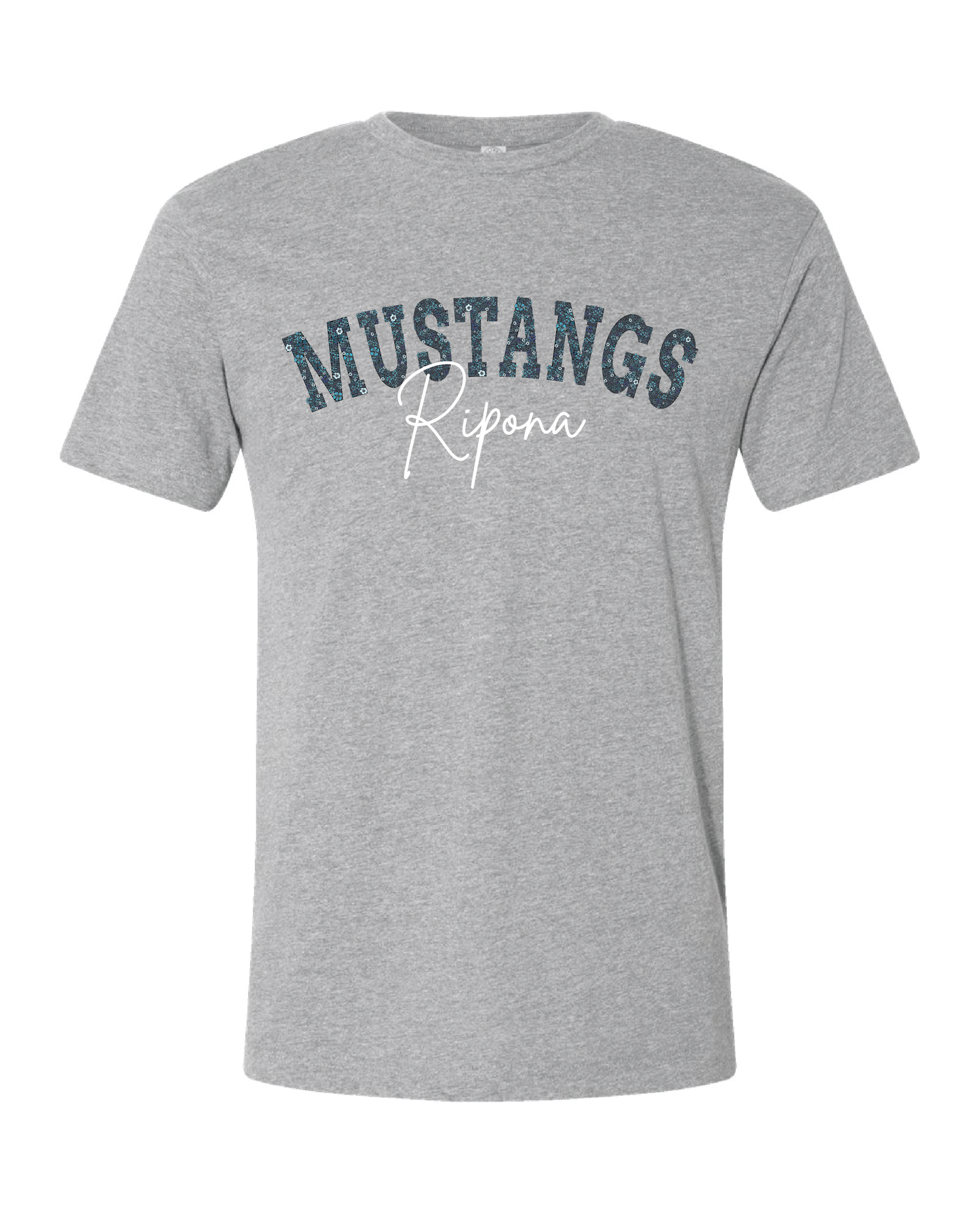 Floral Mustangs Shirt