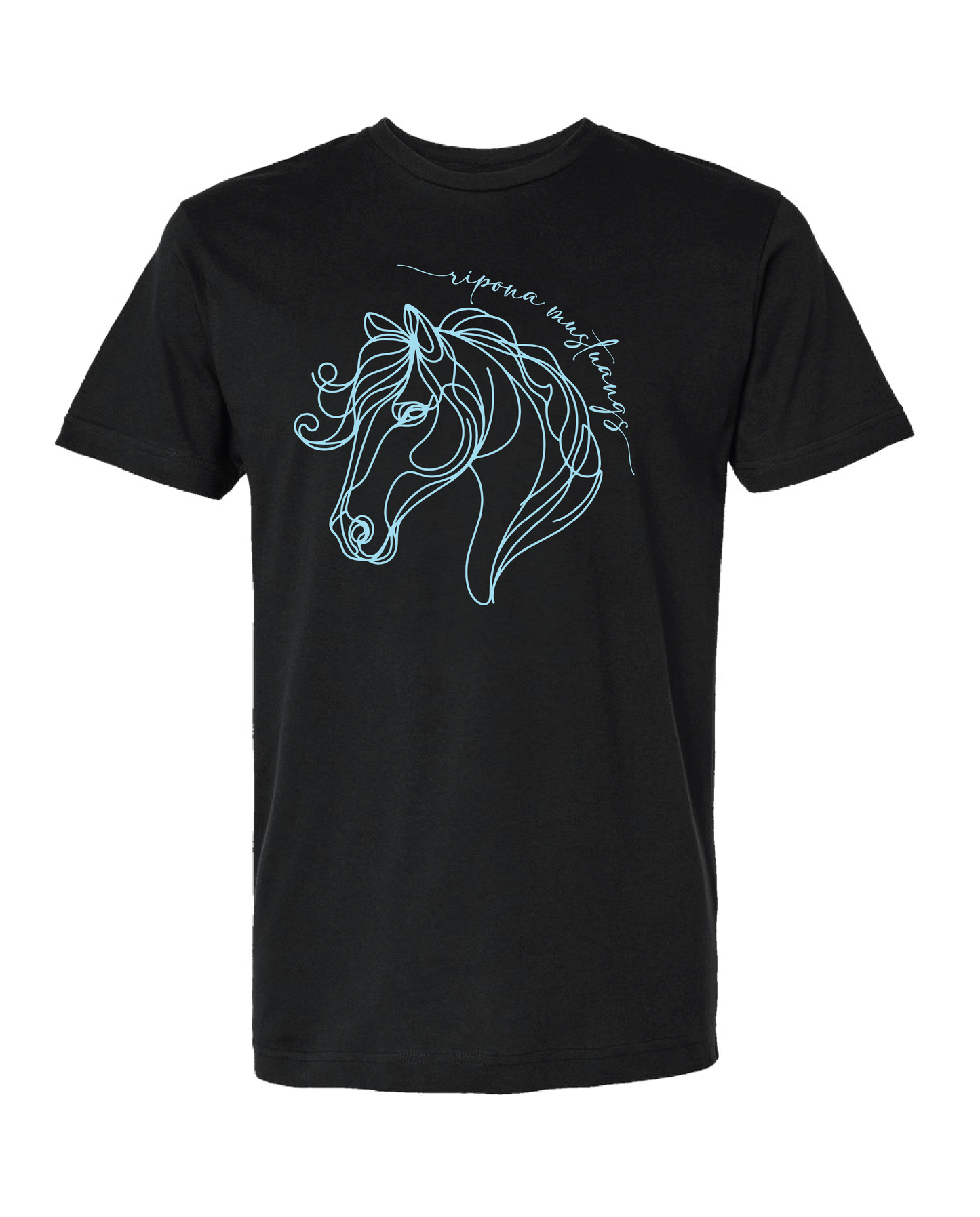 Line Art Mustang Shirt