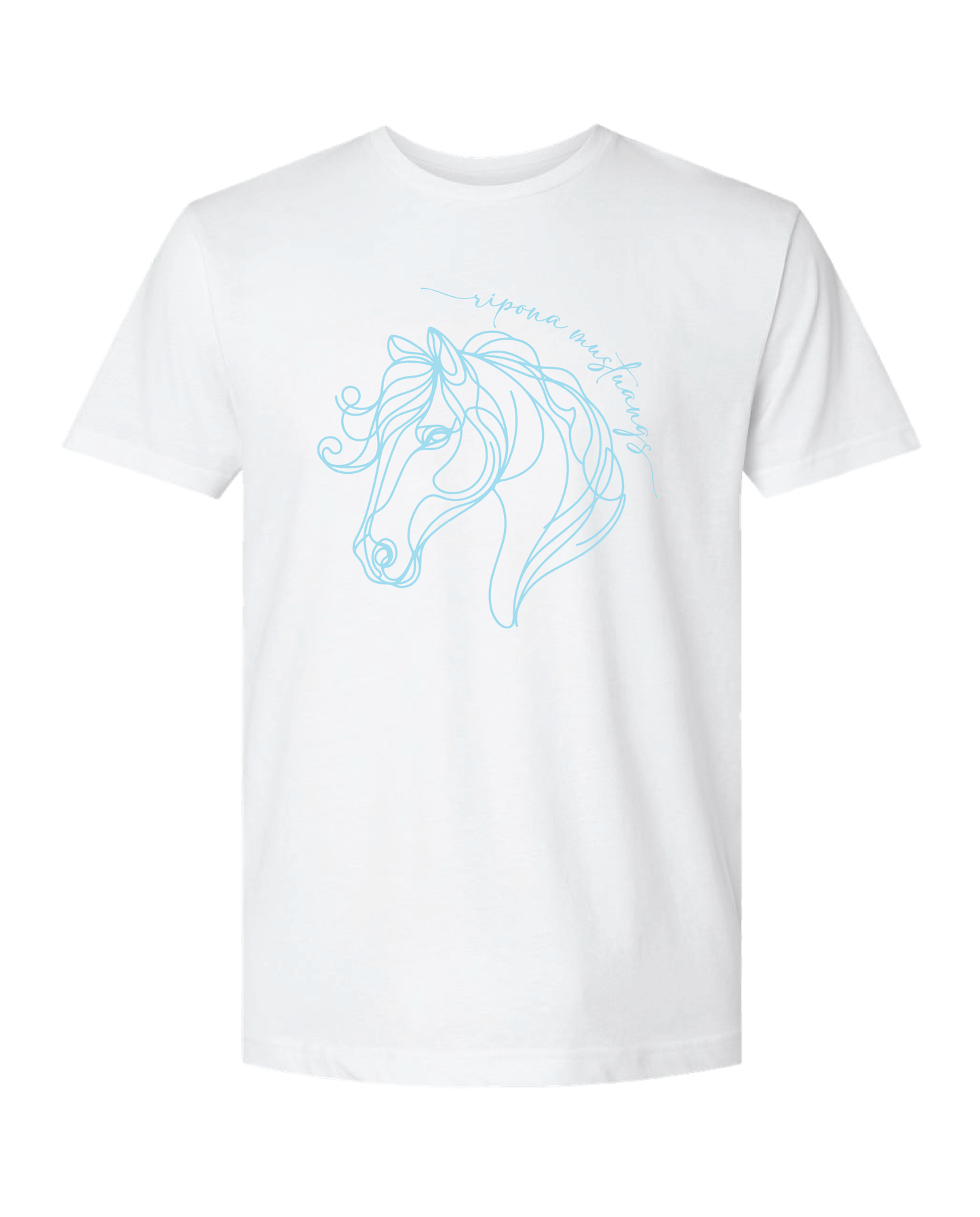 Line Art Mustang Shirt