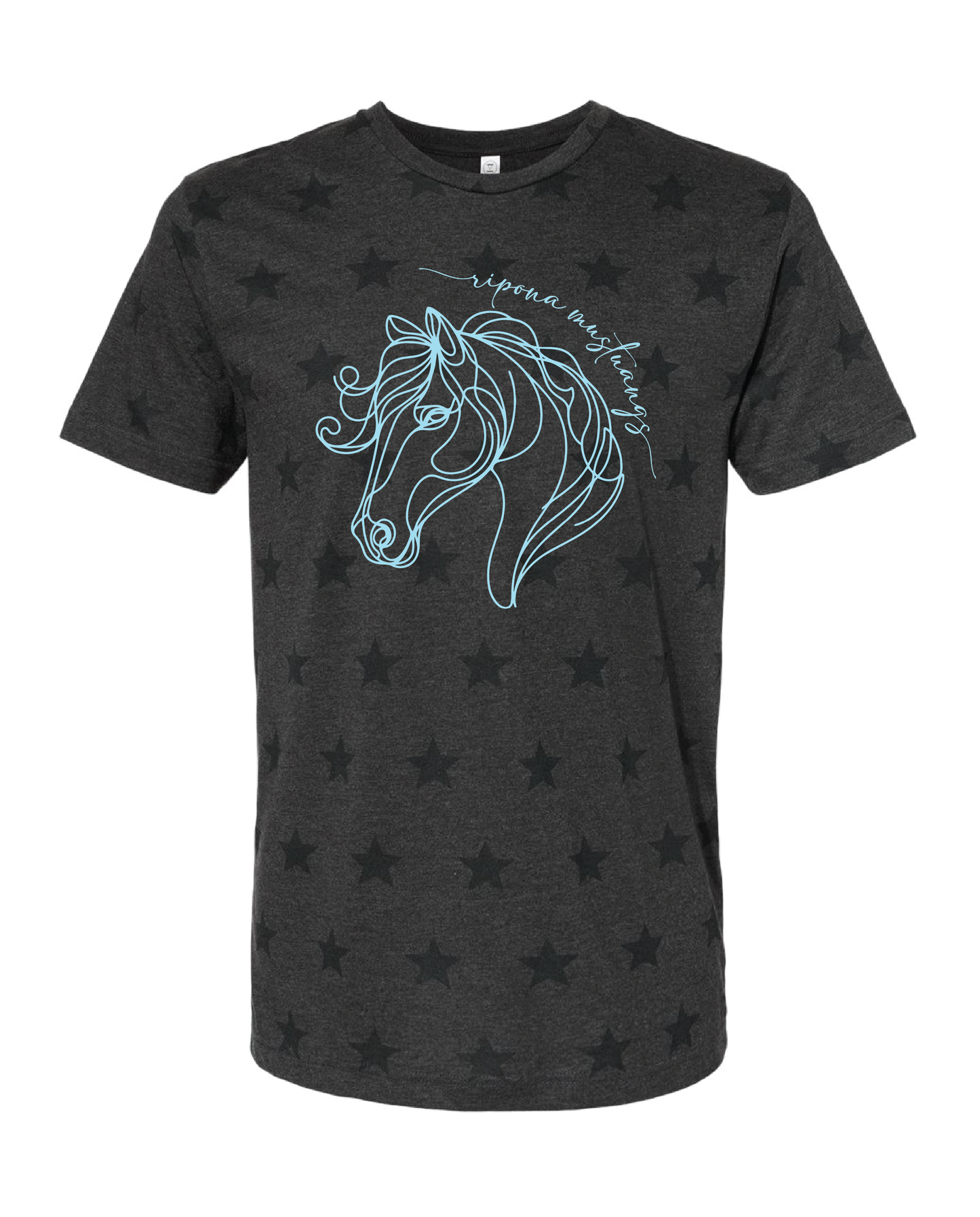 Line Art Mustang Shirt
