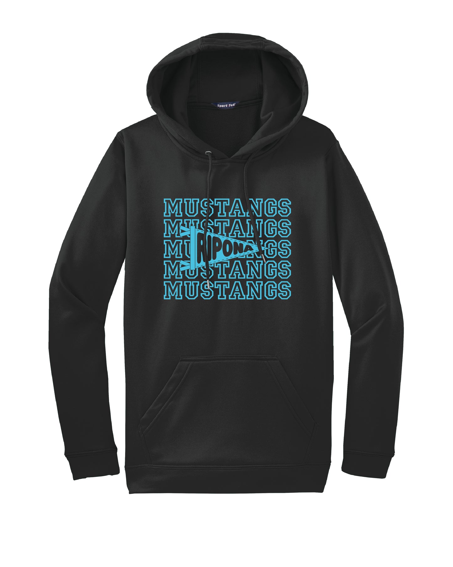 Mustang Pennant Flag Hoodie