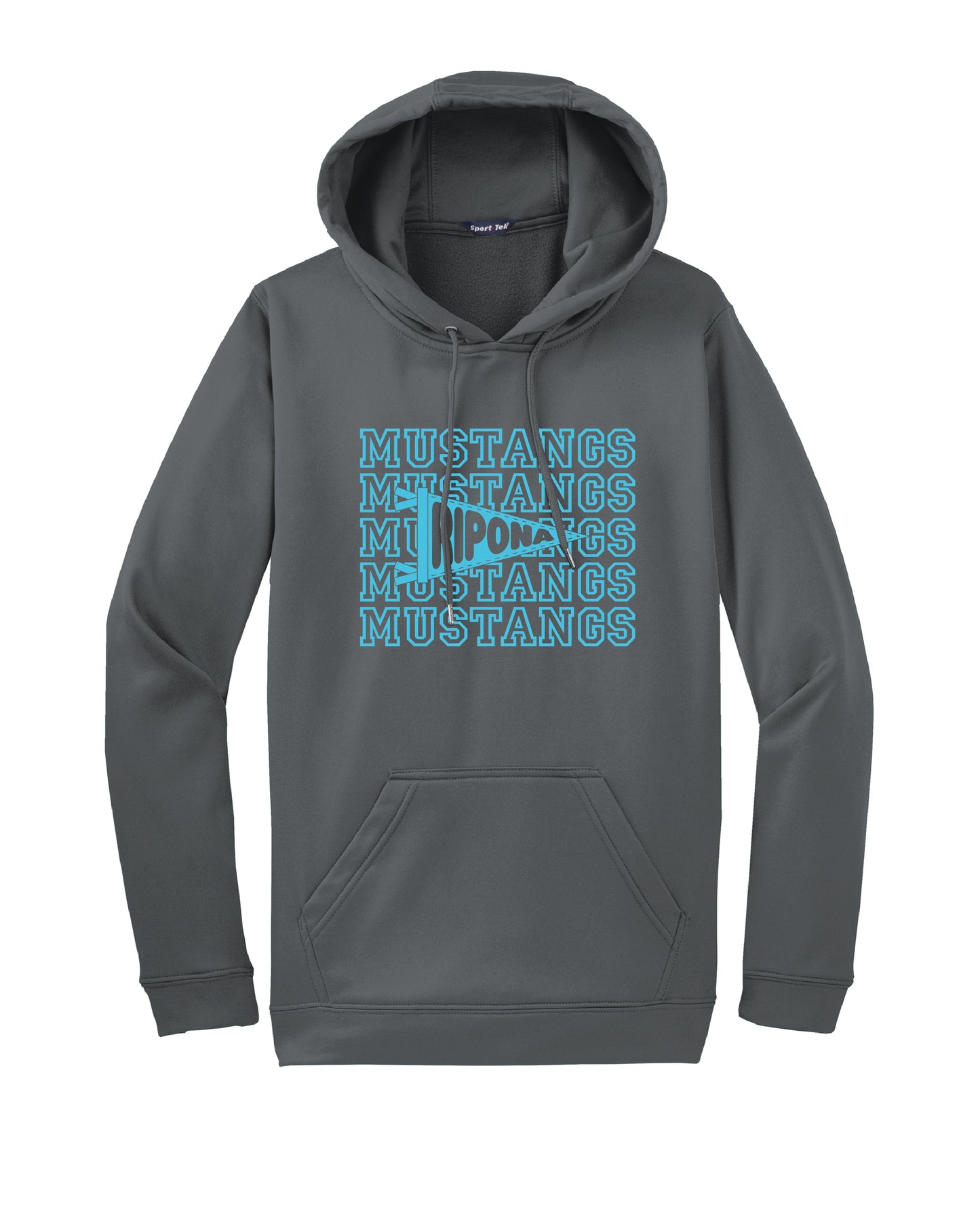 Mustang Pennant Flag Hoodie