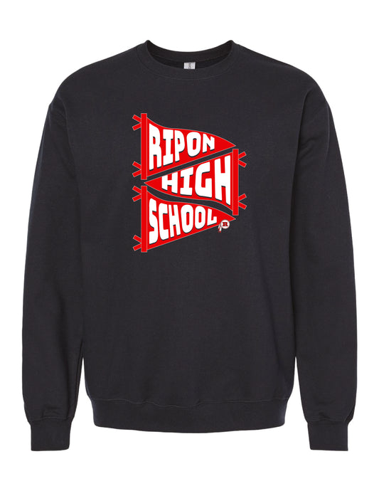 Ripon High Pennant Crewneck