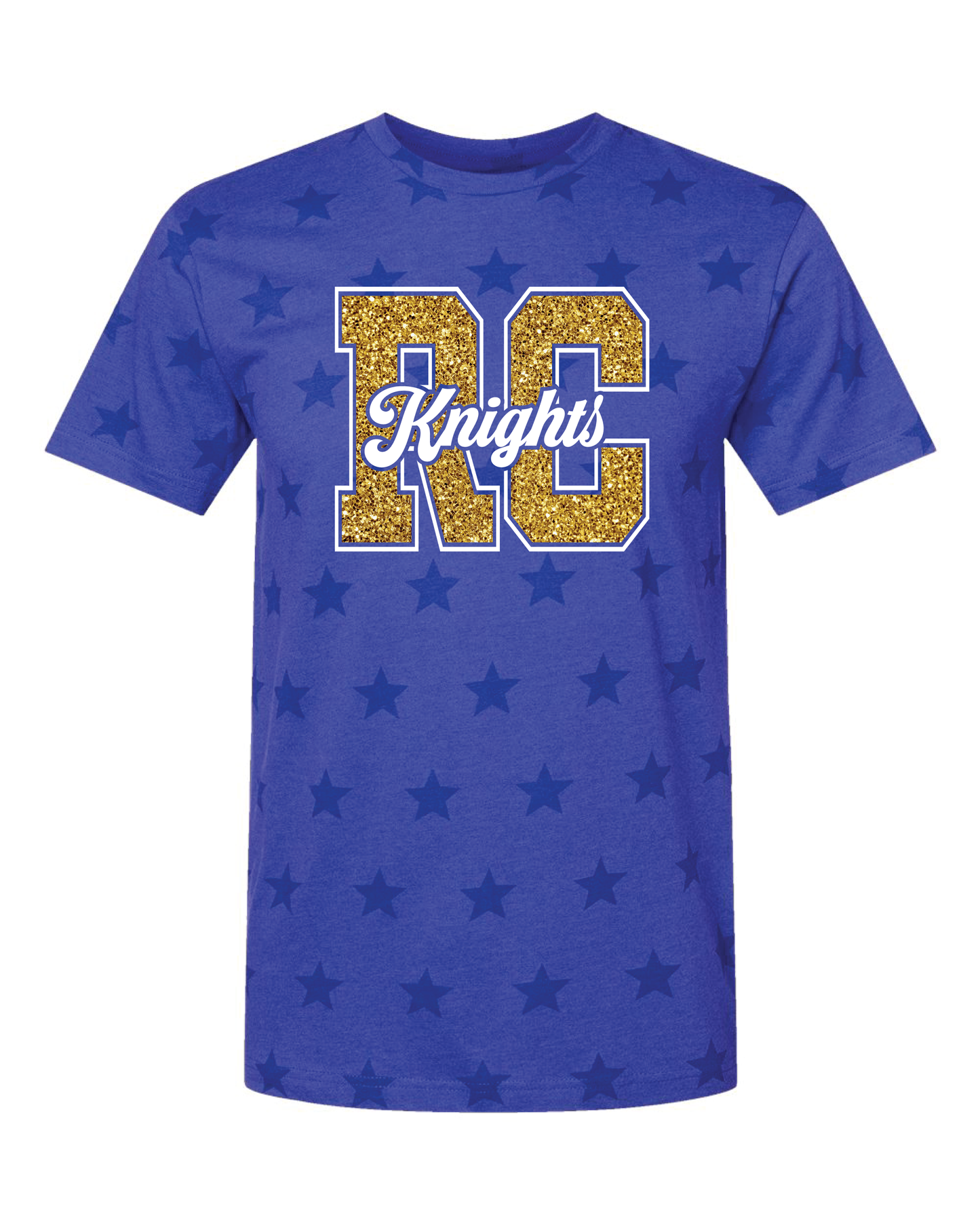 RC Glitter Initials Tee